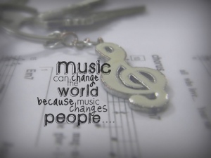 music can change the world